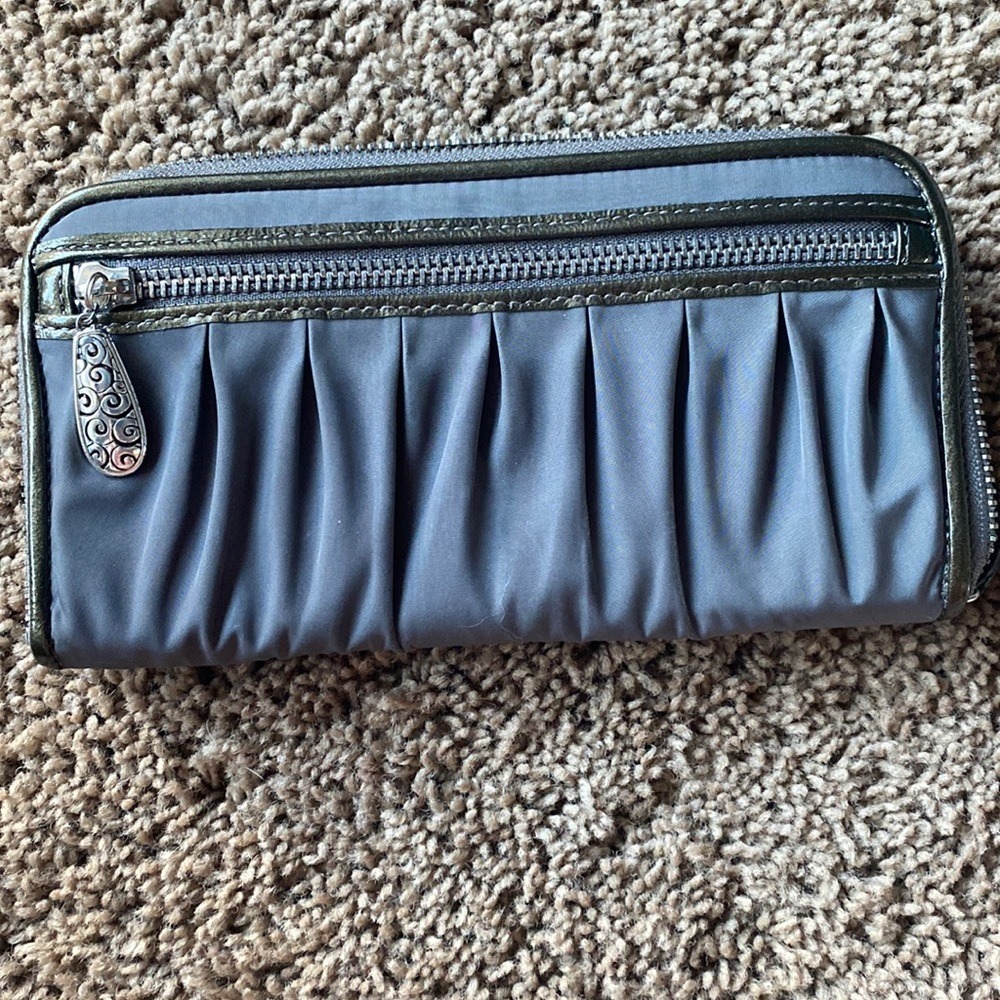 Brighton Gray Wallet - Has‎ a matching bag too!